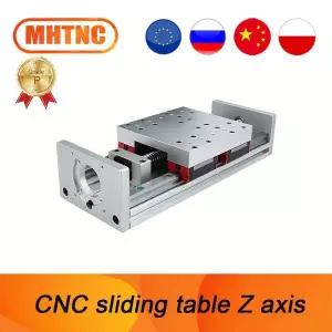 호환  CNC 슬라이딩 테이블 Z축 스테이지 이동 거리 L 100-2000mm HGR20 리니어 가이드 SFU1605 SFU1610 볼
