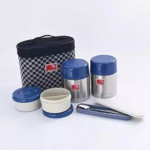 죽통 아폴로 국내산 트윈 보온도시락 1810ml