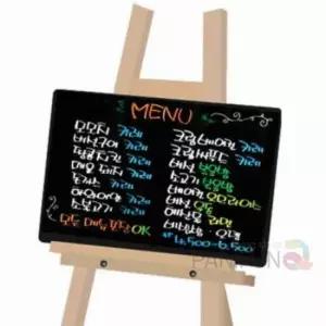 [문구/오피스] 퍼니 메모보드 체인 445x300 검정메모보드 검정보드판 블랙보드판