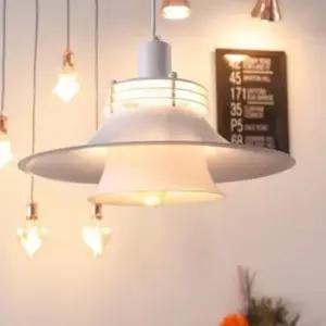 [Deco] 팬던트 1등 화이트 주방조명등 까페등 식탁펜던트조명 식탁등펜던트