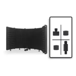 마이크악세서리 접이식 소음 차단 마이크 녹음장비 5단 조정 가능