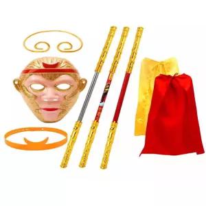 소품 코스튬 길어지는 수동 손오공 금고봉 조명 여의봉