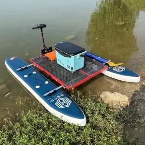 민물 고무 보트 낚시보트 수상 좌대 조립식 소형 배스 붕어 낚시배