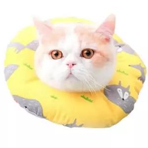 [반려] 튼튼한 수술 1P 강아지 쿠션 옐로우폭스 고양이 S 넥카라