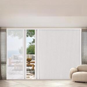 새로운 벌집형 접이식 슬라이딩 도어 방수 주방 욕실 투명 파티션 무타공 가정용 패브릭 커튼