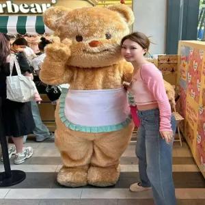 대형 인형탈 동물탈 할로윈 곰인형 튬 이벤트 행사용 팬더 코스프레 전단지