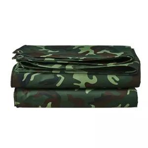 방수타프 카모플라주 타포린 두꺼운 내모마성 패브릭 방수 접이식 자외선 차단