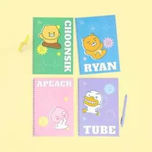 [문구/오피스] 스프링 1세트 카카오프렌즈 신학기 비비드 노트 10개