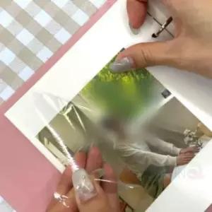 [문구/오피스] 포토앨범 접착식 셀프앨범 셀프포토북 핑크 네컷포토북 사진첩 육아앨범