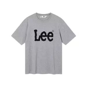 [LEE]빅 트위치 로고 반팔 티셔츠 그레이 LE2602ST01GR 744746