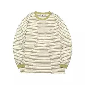 [LEE]멀티 스트라이프 슬럽 긴팔 티셔츠 그린 LE2602LT04GN 744836