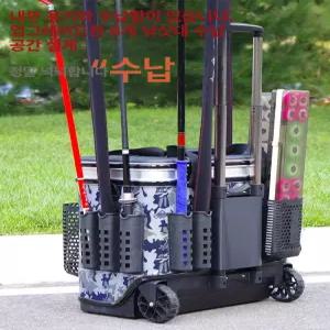 낚시 캐리어 낚시통 가방 쿨백 쿨러 루어 블랙 태클박스
