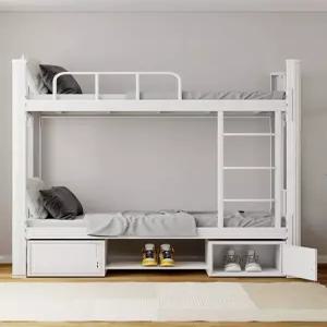 이층침대 벙커 원룸 기숙사 철제프레임 수납 슈퍼싱글 리프팅 학생