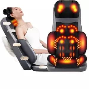 자동차안마시트 허리 어깨 안마쇼파 마사지기 차량용 의자 온열 장거리 다기능