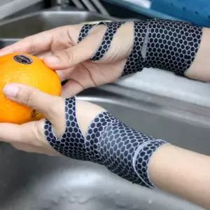 로컬코리아 얇은 손목보호대 블랙 2P 산모손목보호대