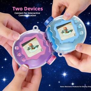 게임 콘솔 하드 쉘 PC 낙하 방지 투명 보호 커버 카바 타마고치 파라다이스 호환 액세서리용 호환 미끄럼