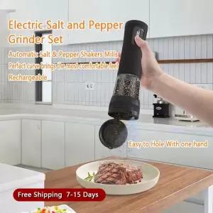 전동 통후추 바다소금 분쇄병 충전식 시즈닝 가정용