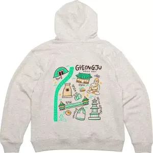 [RIZPICK]후드집업 뒷면 프린트티셔츠 경주 여행 가자