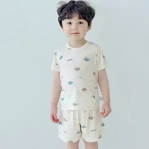 [보리보리/바풀 주니어]바풀 MK SS64-03 아동내복 5부 모달 유아 아동 주니어