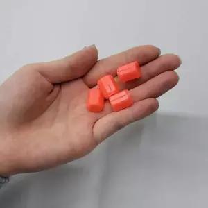 [콩심팥심]야광 타이어 밸브캡 마개 레드 4P