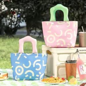 |CCB4238|여성용 일상 보냉 피크닉 미니 토트백