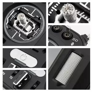 RC소품 HelloRadio V16 멀티 프로토콜 리모컨 FPV 고주파 헤드와 호환 EDGTX 터치 스크린 크로스오버 기계