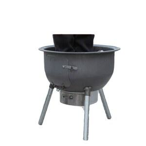 마당화로 가스통난로 드럼통화목난로 삼겹살 바베큐 가정용 43CM 드럼통화목 도구 펜션