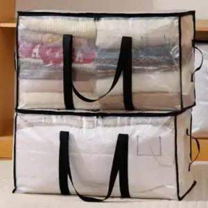 [JED] 이불 프레임 수납함 침구류 의류 박스 72리터 모두팜 보관함 철제 대용량