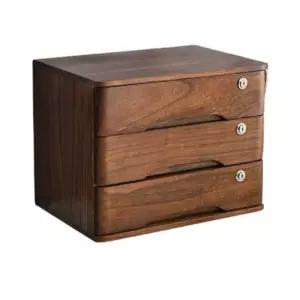 책상 원목 서랍장 책상위 사무실 열쇠 잠금장치 미니 모듈 루미샵 서랍 와이드 이동식 우드