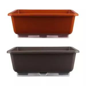 자동급수형 화분 텃밭 물통포함 텃밭 직사각화분 자동