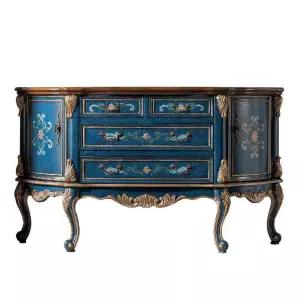 엔틱 콘솔장 서랍장 원목 콘솔 유럽풍 우드 인테리어