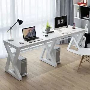 컴퓨터 책상 2인용 커플 대형 게이밍 연결형 쌍둥이