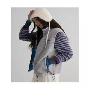 8seconds 후리스 베스트 라이트 그레이