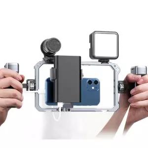 거치대 휴대용 방송장비 사각 스마트폰 스튜디오 영상 촬영용 라이트 스크린 직경