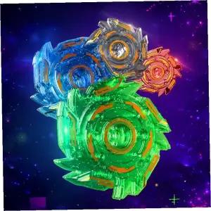 불빛 줄팽이 스파크 씽씽이 LED 발광 회전 팽이 놀이 완구 추억 문방구 어린이