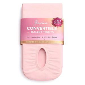 댄시나 트랜지션 발레 타이츠 u2013 초소프트 컨버터블 댄스 레깅스 내구성과 편안함