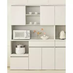 플랫페이스 수평모듈 빌트인 렌지대 수납장세트(120cm 3색) 밥통다이 밥통