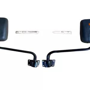 광각 후사경 삼륜 사륜차 차량용 안전 반사 거울 한쌍