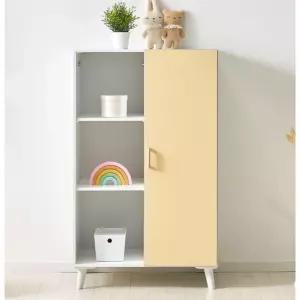 아이방용 행거겸용 도어 수납 분리형 옷장(80cm 3색) 국민 유아 키즈 정리