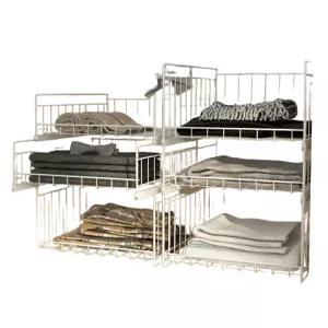 옷장 내부 선반 붙박이장 칸막이 수납 레일 공간 정리대