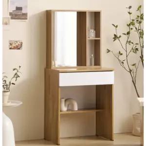 원룸공간 최적 입식 수납형 화장대세트(60cm 3색) 20대 신혼 1인 초등학생