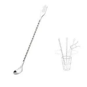 스텐 PI25MH91 실버 바스푼 롱스푼 소 1P 스텐롱스틱 칵테일도구