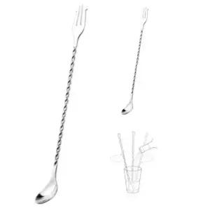 스텐 YA67FE31 실버 바스푼 롱스푼 대 1P 스텐롱스틱 긴수저