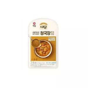[셀러허브]CJ 다담 청국장찌개양념 130g * 10개 (S48923726)