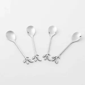 빙수수저 MG52WX62 롱티스푼 스텐 티스푼 4p