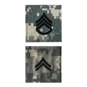 로스코 US 메이드 오피셜 자수 계급 패치 벨크로 와펜