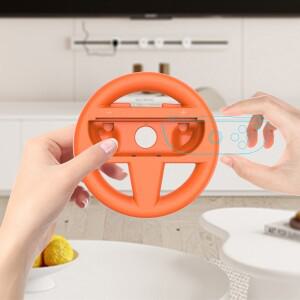 좌측 우측 게임 핸들 스탠드 거치대 레이싱 휠 스위치 2 조이콘 컨트롤러 호환 액세서리 세트당 개