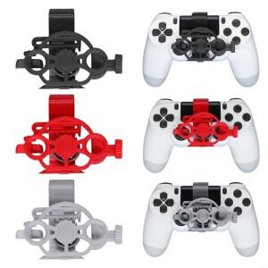 플레이스테이션 4 PS4 레이싱 게임 컨트롤러 스티어링 휠  운전용 미니