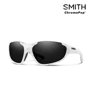 스미스 선글라스 슬라이더 스노우 화이트 / 블랙 미러 레트로 고글 스포츠 선글라스