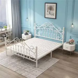 철제 프레임 침대 가구 공주 아동 독립형 싱글 침실 학생